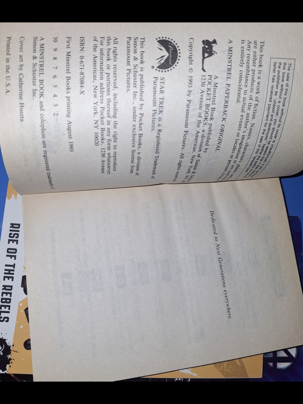 Fantastic Four Junior Novel - Star Trek And STARWARS vintage BOOKS - Picture 6 of 9